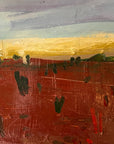 RED ABSTRACT LANDSCAPE