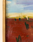 RED ABSTRACT LANDSCAPE