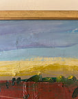 RED ABSTRACT LANDSCAPE