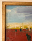 RED ABSTRACT LANDSCAPE