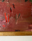 RED ABSTRACT LANDSCAPE