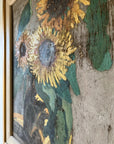 VASE OF SUNFLOWERS