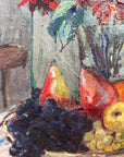 DAHLIAS & FRUIT