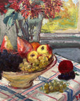 DAHLIAS & FRUIT