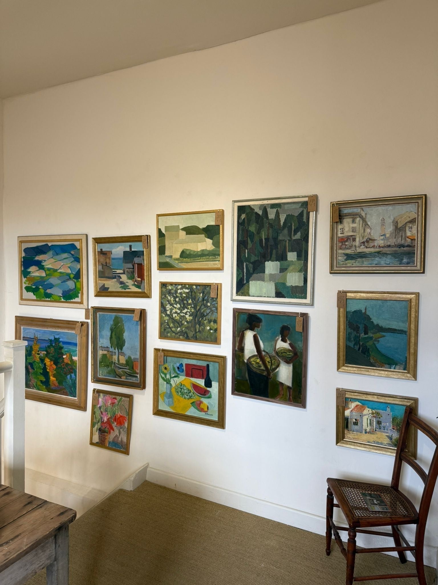 Hue vintage art pop-up at The Curated Store, Stow-on-the-Wold, Cotswolds