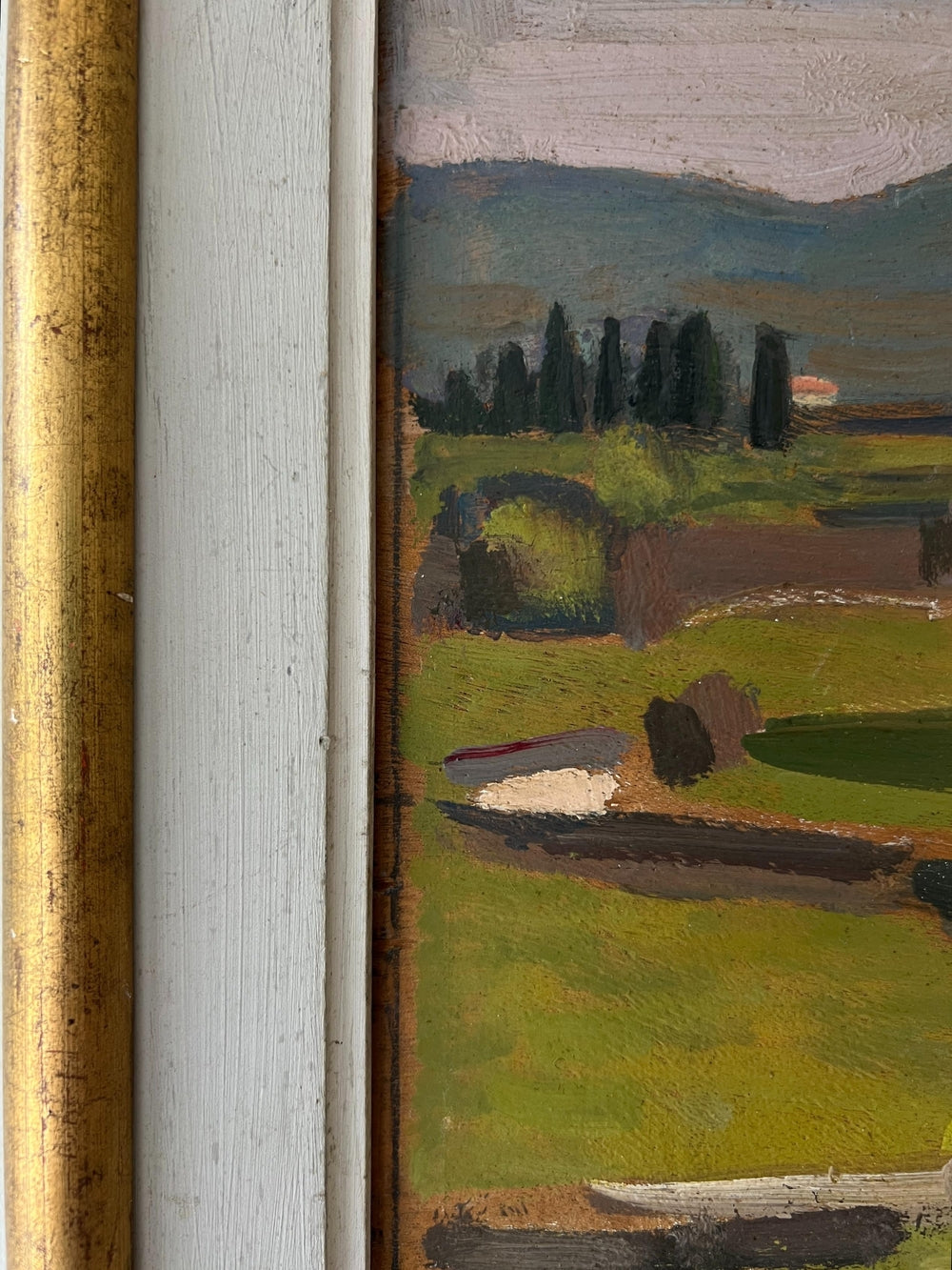 FARMHOUSE AT NOON