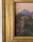 PALMS AT DUSK