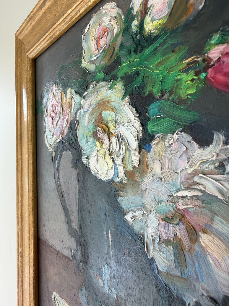 ROSES IN PEWTER