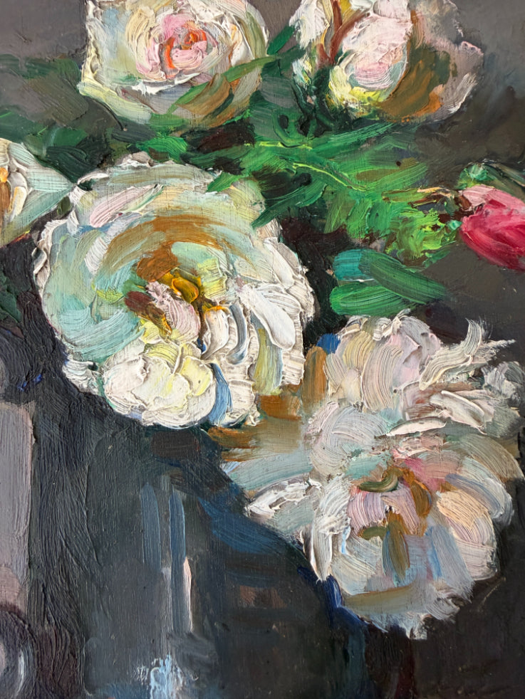 ROSES IN PEWTER