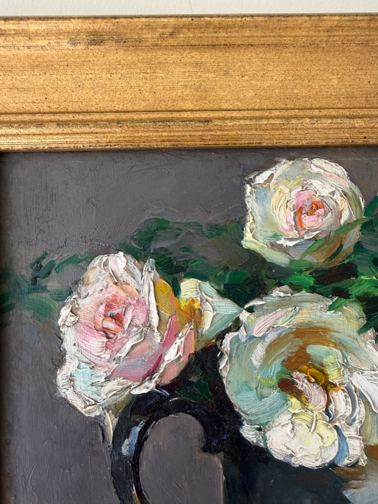 ROSES IN PEWTER