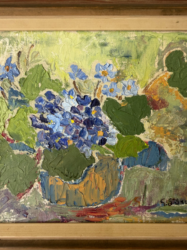 BLUE GERANIUMS