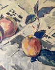 PEACHES ON LINEN