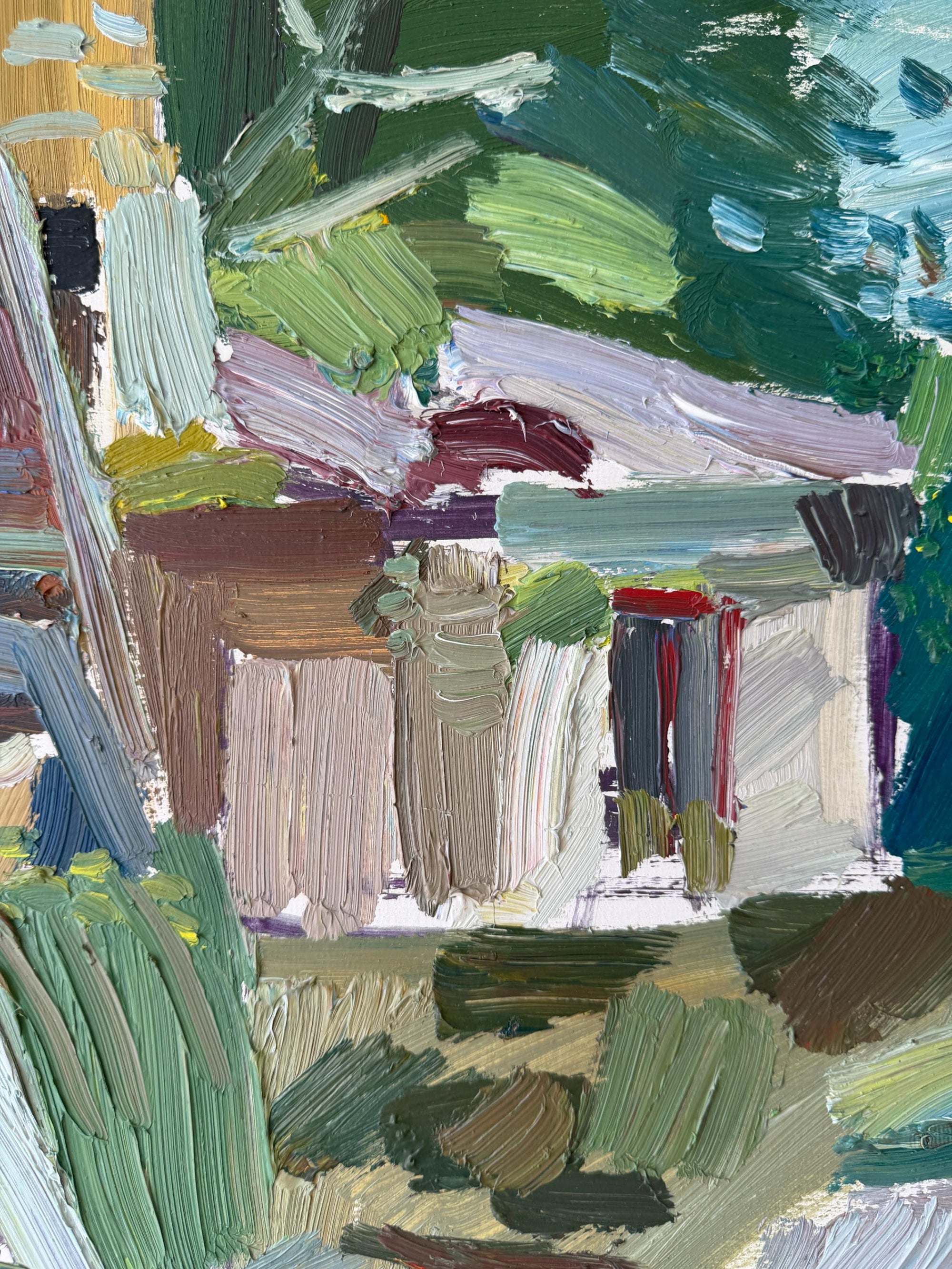 COTTAGE AMONG TREES