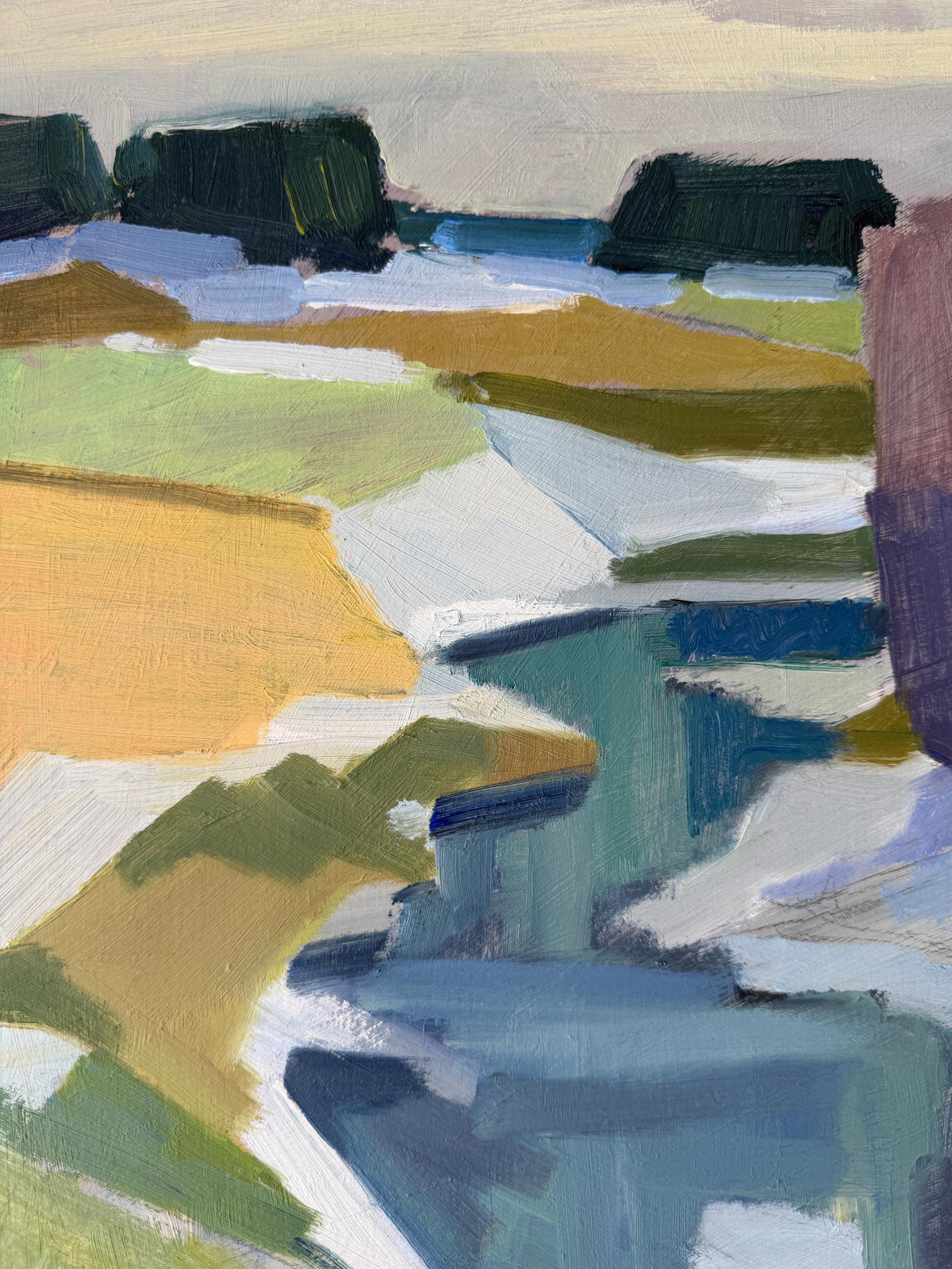 RIVER IN WINTER