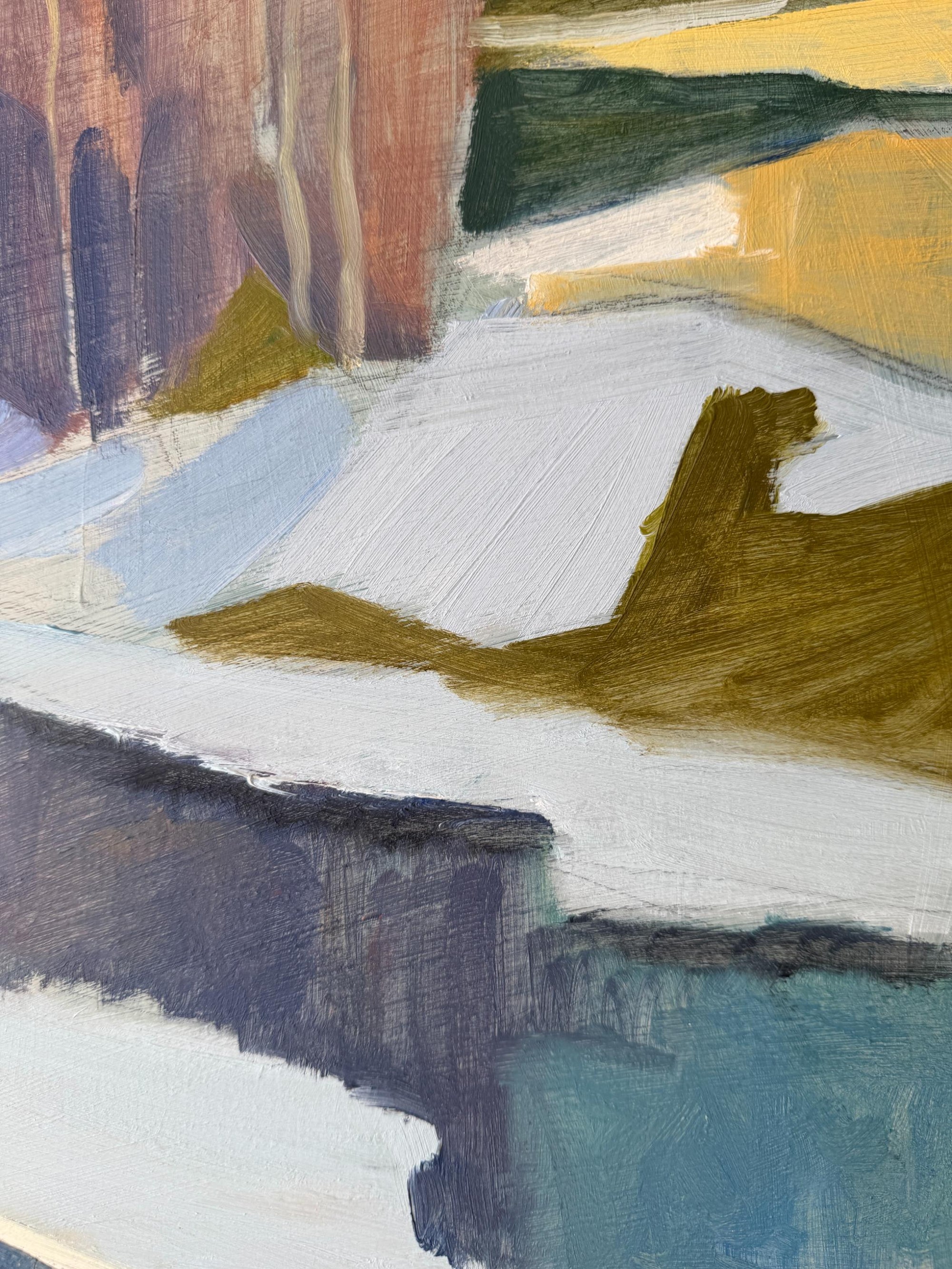 RIVER IN WINTER