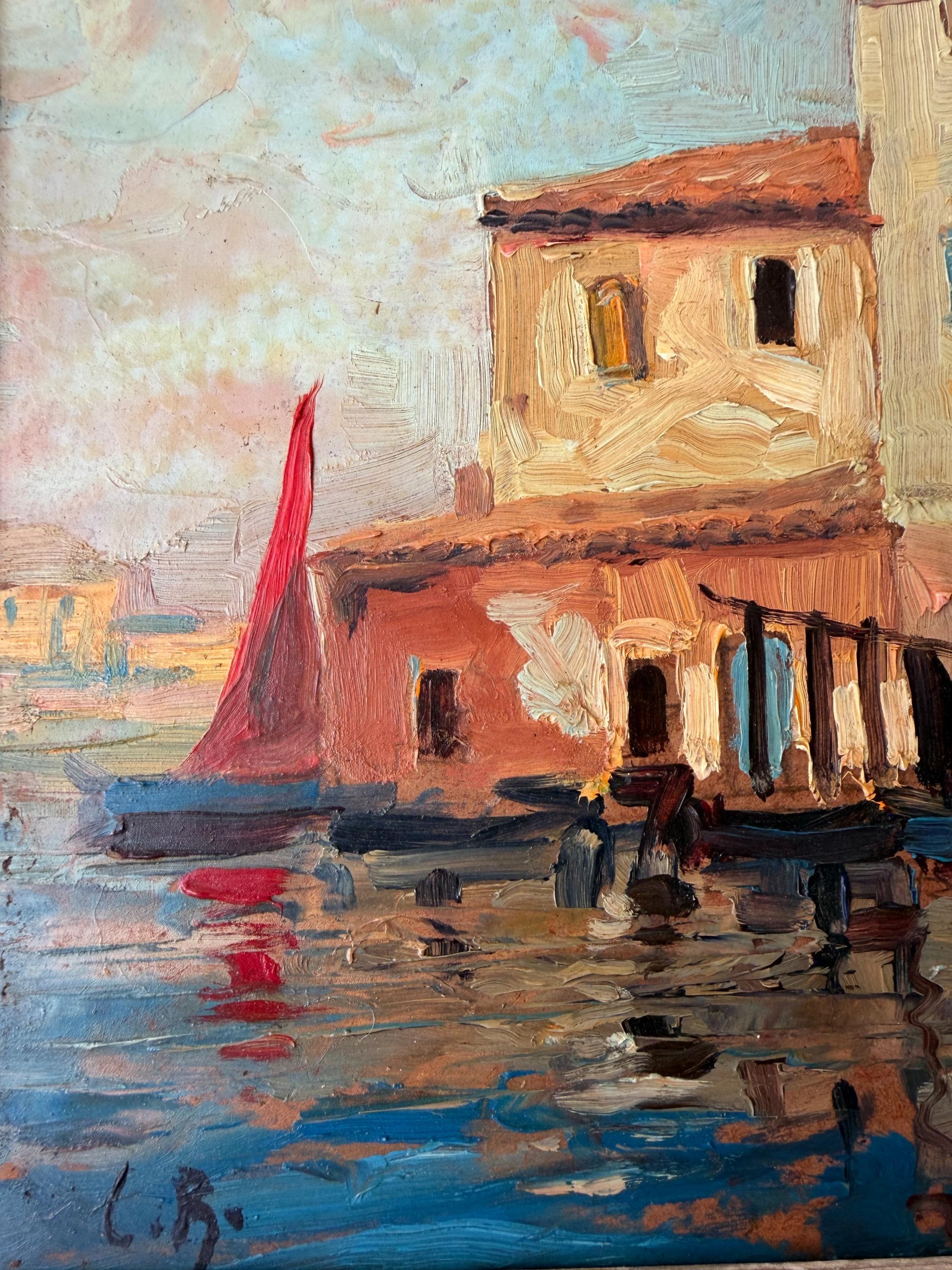 THE RED SAIL