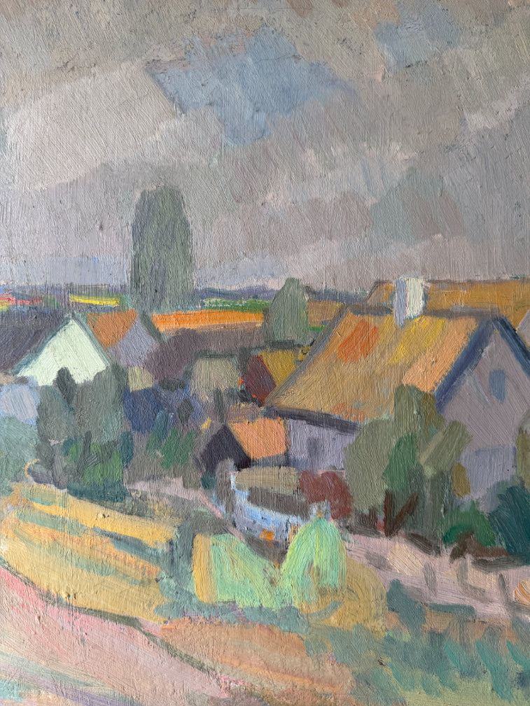 VILLAGE IN SUMMER LIGHT