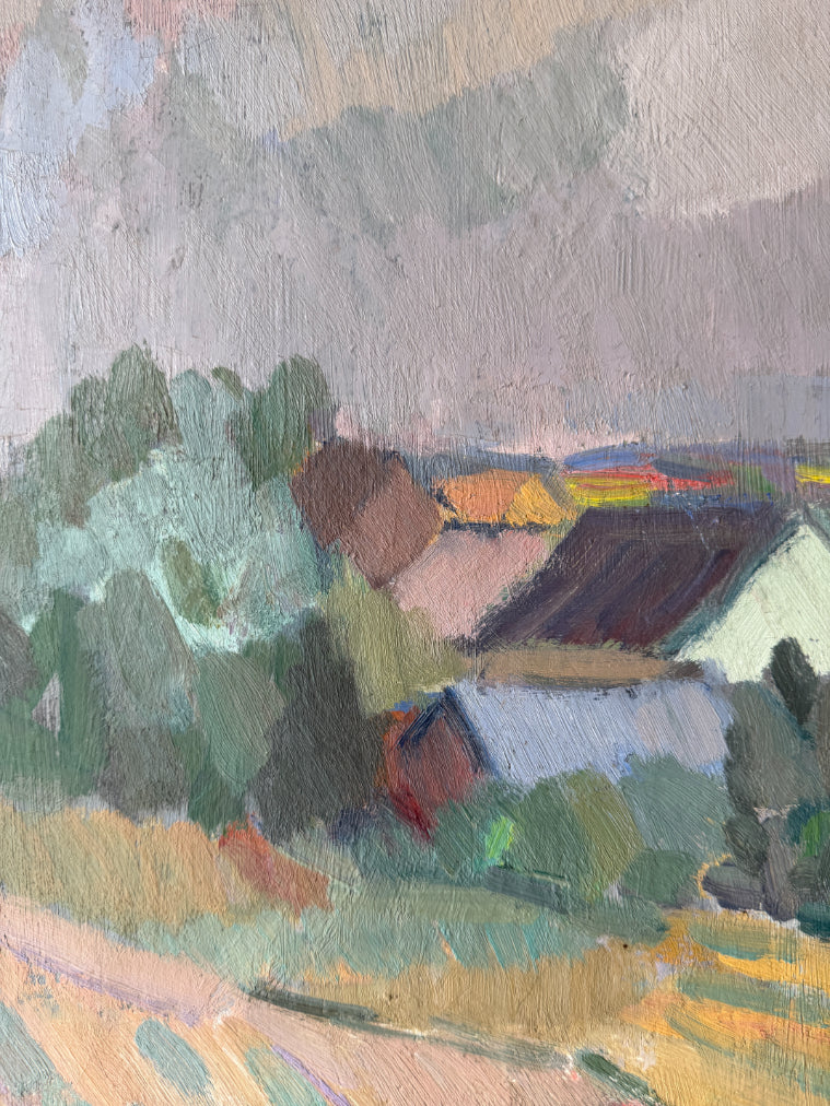 VILLAGE IN SUMMER LIGHT