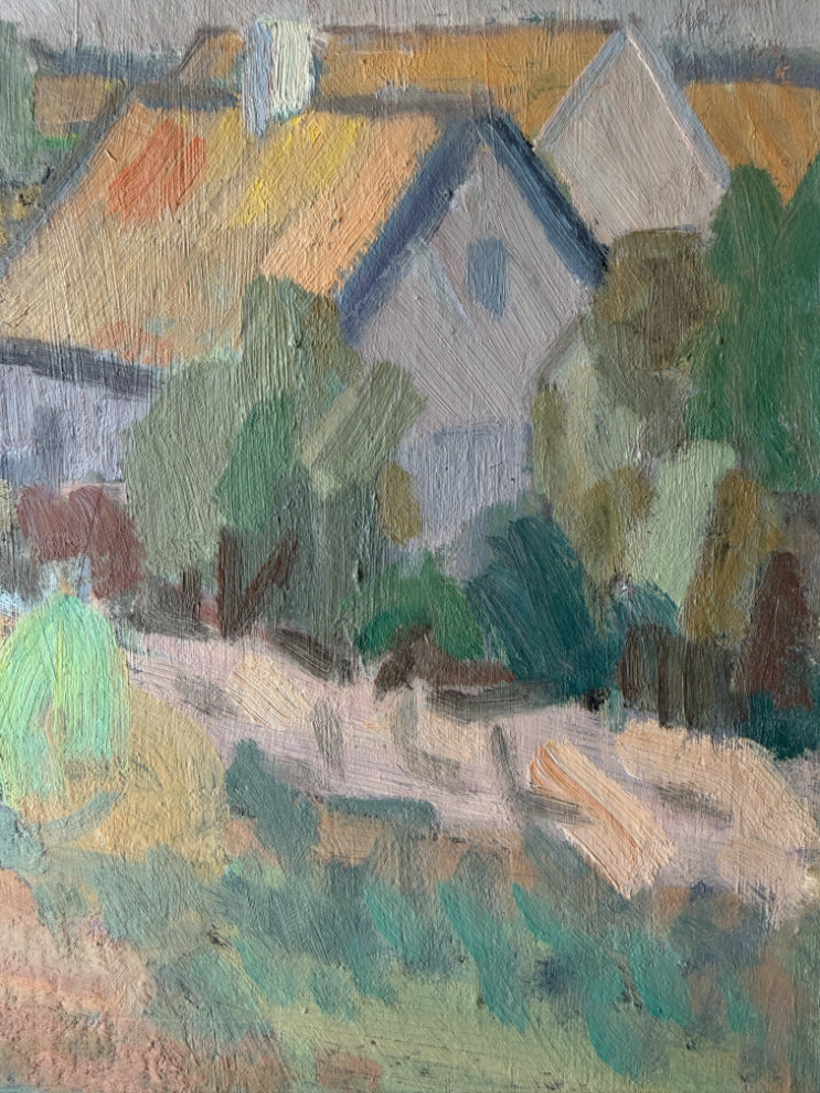 VILLAGE IN SUMMER LIGHT