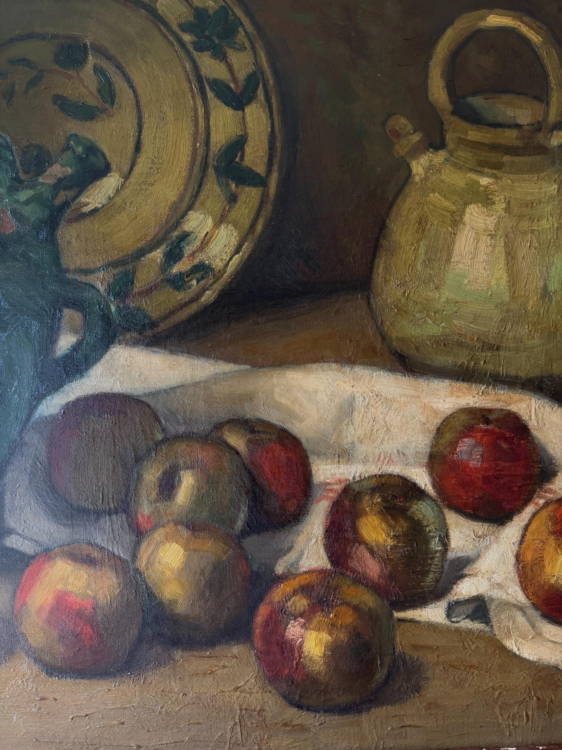 STILL LIFE WITH APPLES