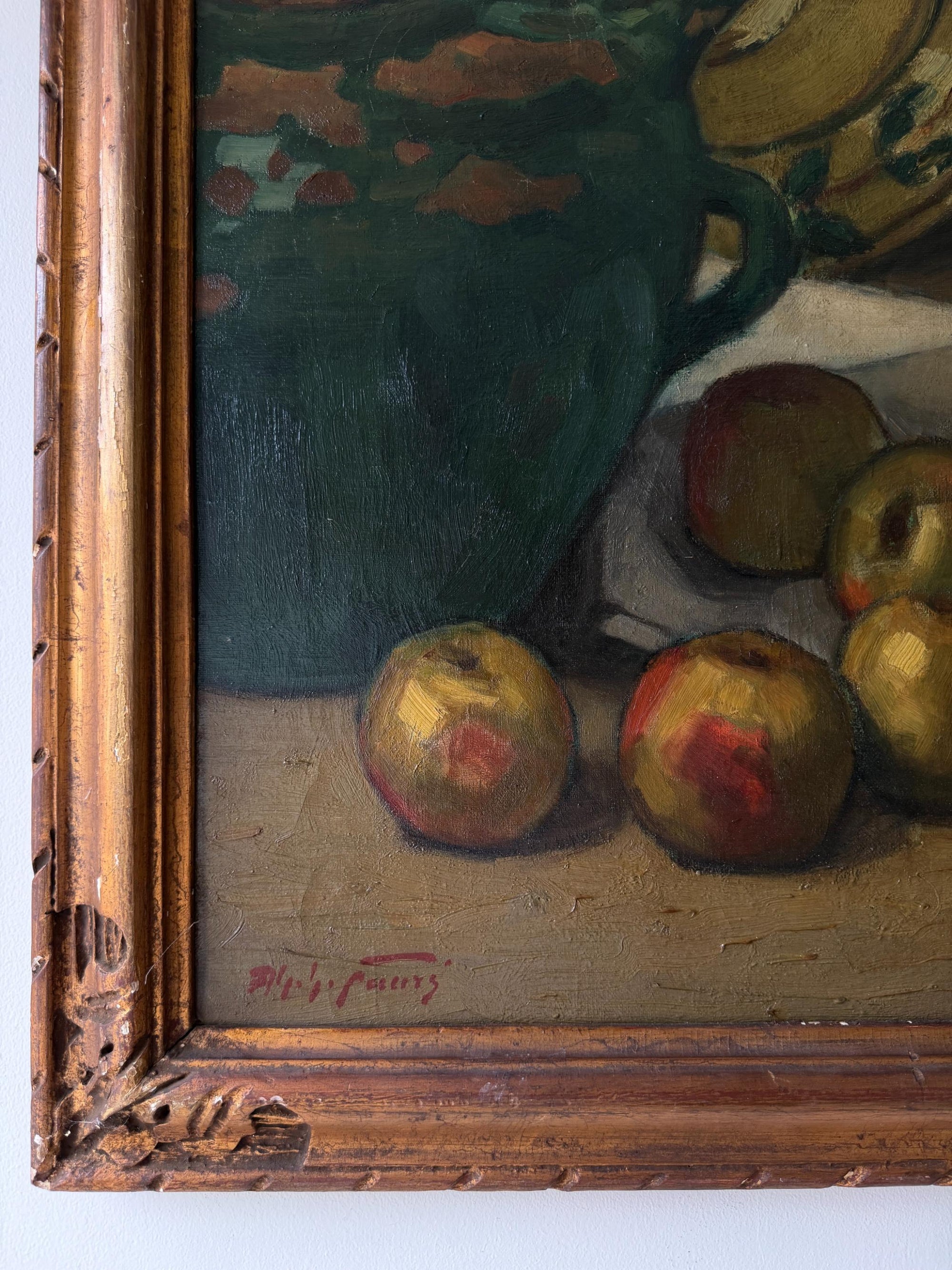STILL LIFE WITH APPLES