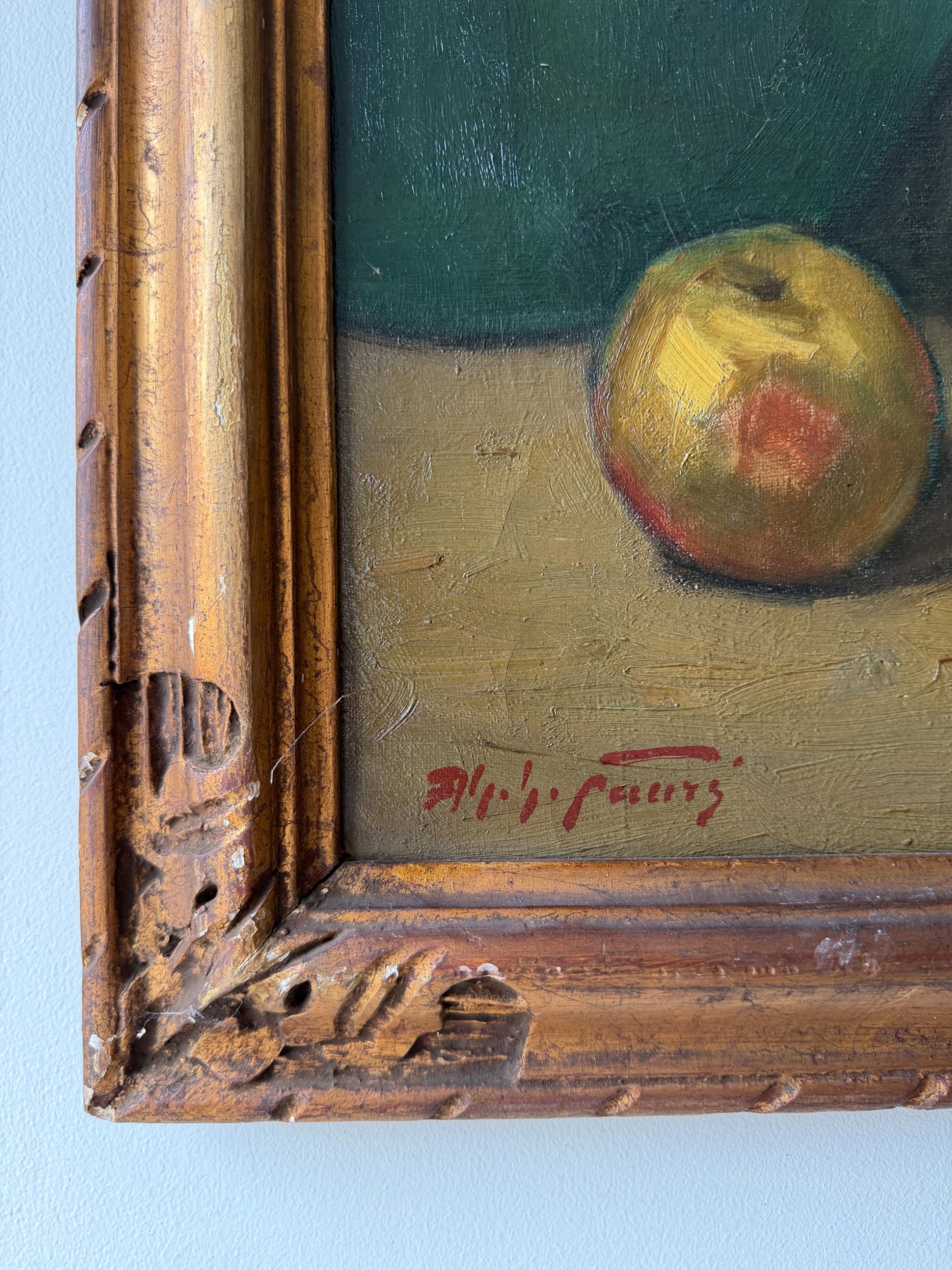STILL LIFE WITH APPLES