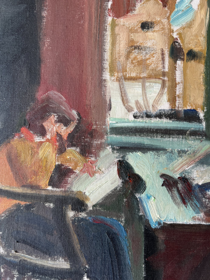 AT THE WINDOW