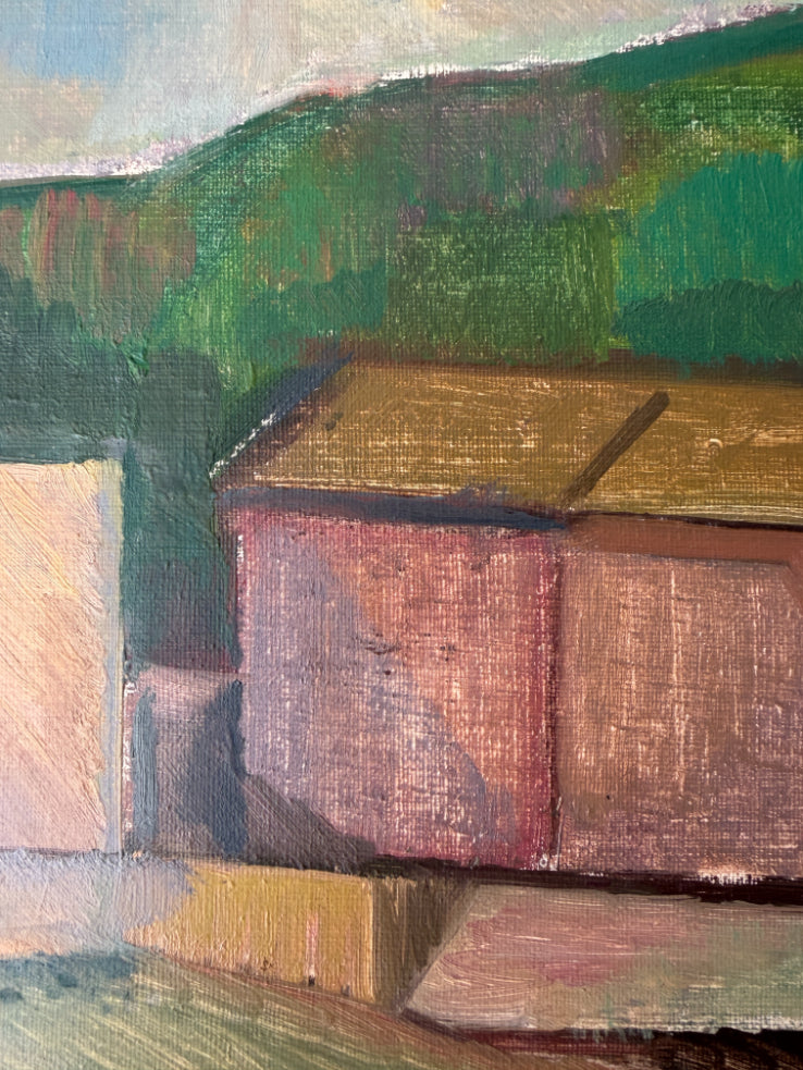 HOUSE BENEATH TREES