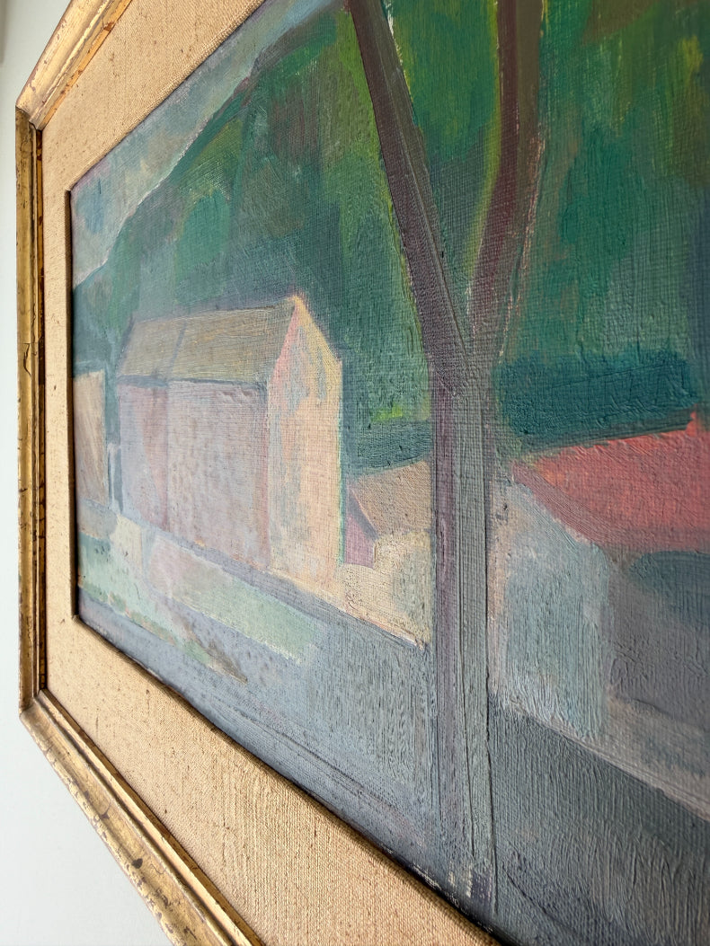 HOUSE BENEATH TREES