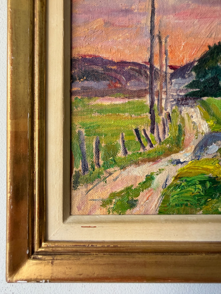 FIELDS AT SUNSET