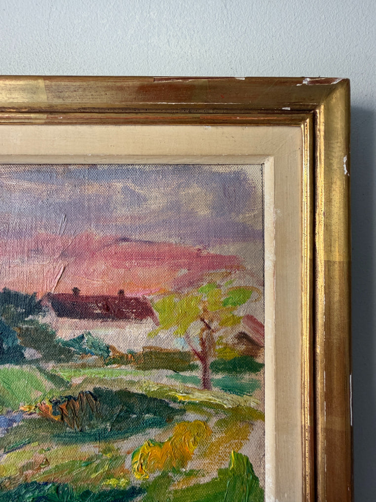 FIELDS AT SUNSET
