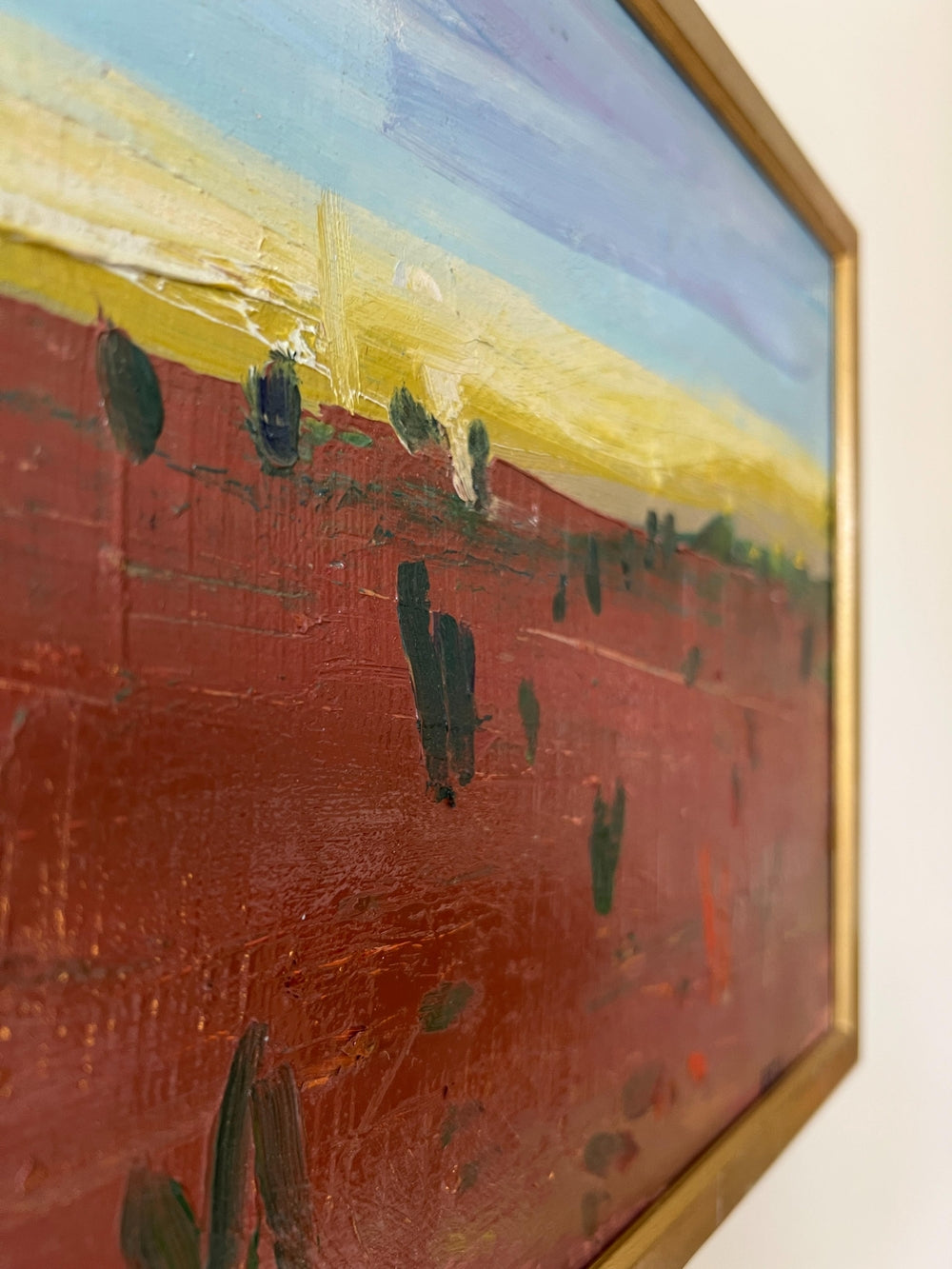 RED ABSTRACT LANDSCAPE