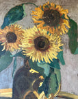 VASE OF SUNFLOWERS