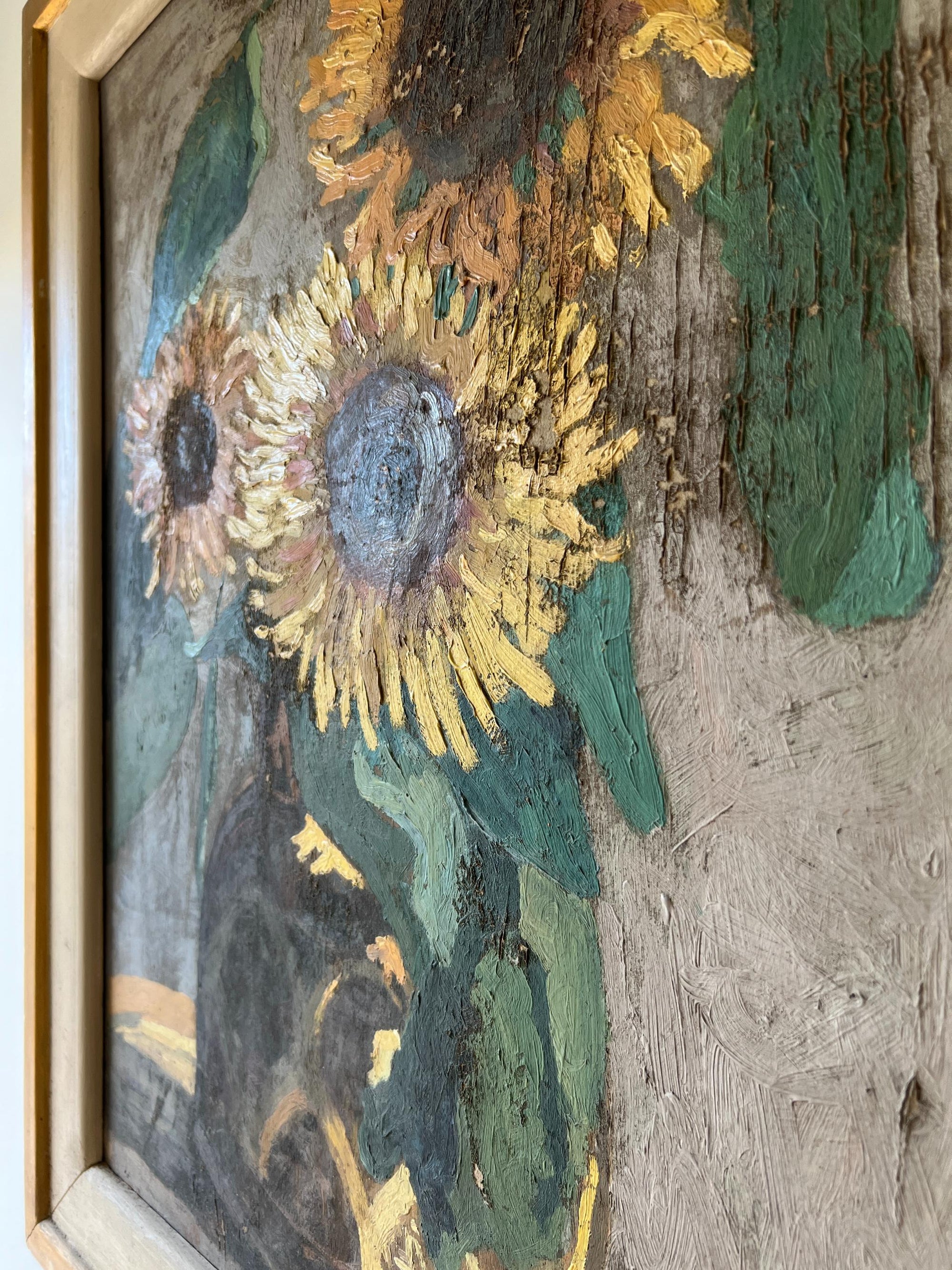 VASE OF SUNFLOWERS