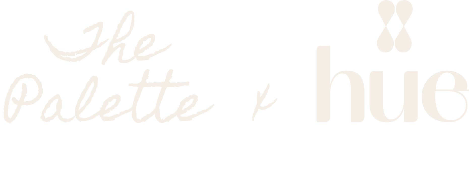 Logo of 'The Palette & Hue' with a white background