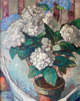 BLUE & WHITE HYDRANGEAS